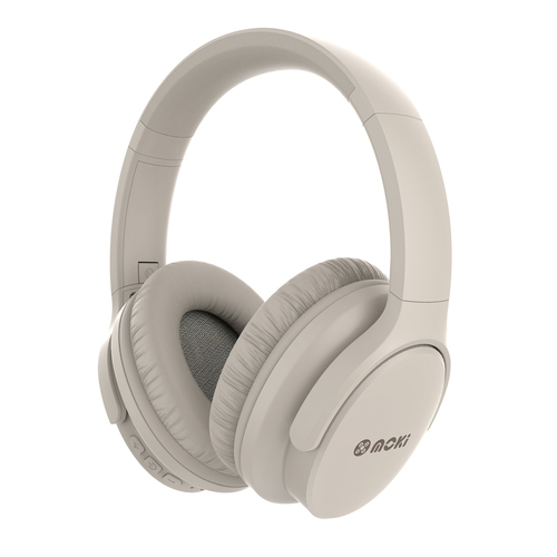 Moki Element Wireless Over-Ear Headphones - Natural