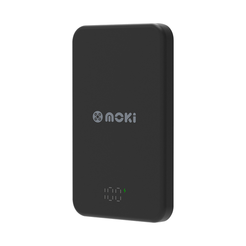 Moki Magnetic Wireless Charger Power Bank 5000mAh