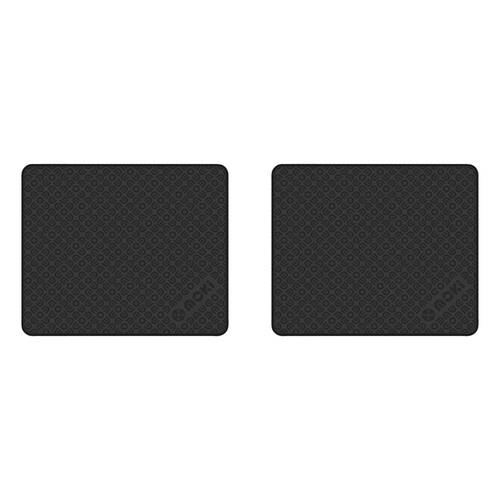 2PK Moki Gaming/Office Mouse Pad Large Non-Slip 32x27cm - Black