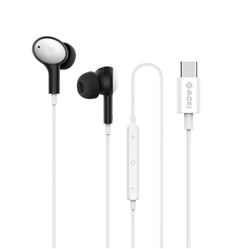 Moki Type-C Connect Earphones Inner Ear + Mic & Control