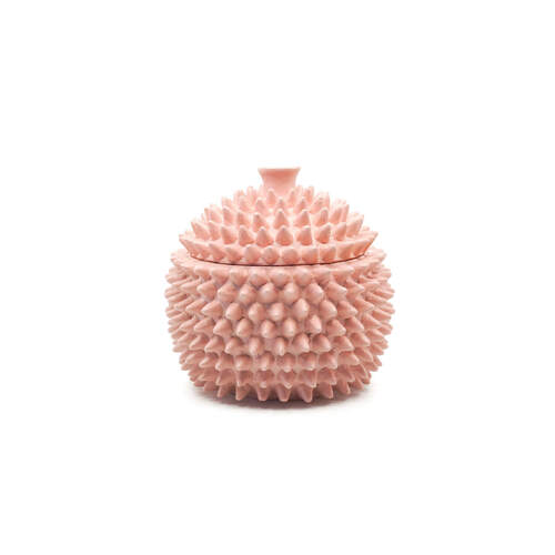 Rayell Urchin Trinket Box Large Dusty Pink 18x17x18cm