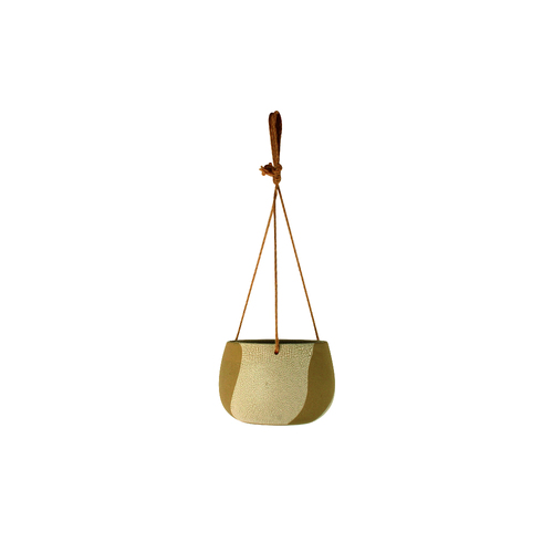 Maine & Crawford 21x15cm Valentina Hanging Planter - Cream