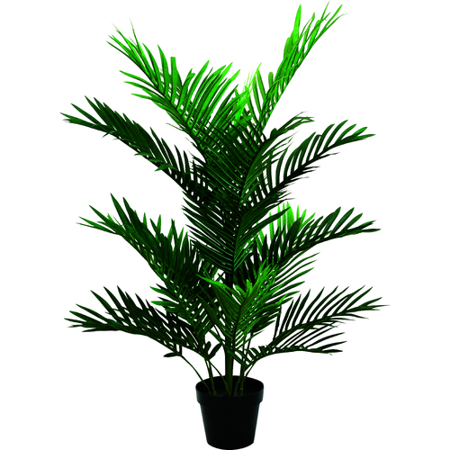 Maine & Crawford 90cm Potted Plastic Mini Palm Home Decor