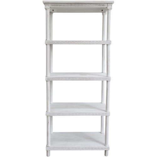 LVD Noosa Bookshelf Furniture 180x40cm - Rustic White