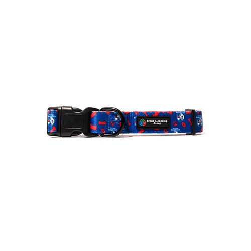 AFL Western Bulldogs Pet Dog Nylon Collar S 23-43cm