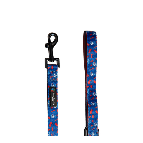 AFL Western Bulldogs Pet Dog/Puppy Walking Lead/Leash 150cm