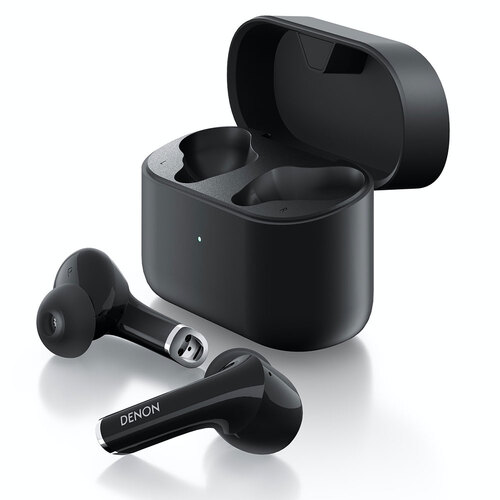 Denon In-Ear Headphones Active Noise-Cancelling Black