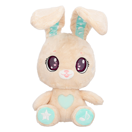 Peekapets Interactive Bunny Plush Stuffed Animal Toy 0y+