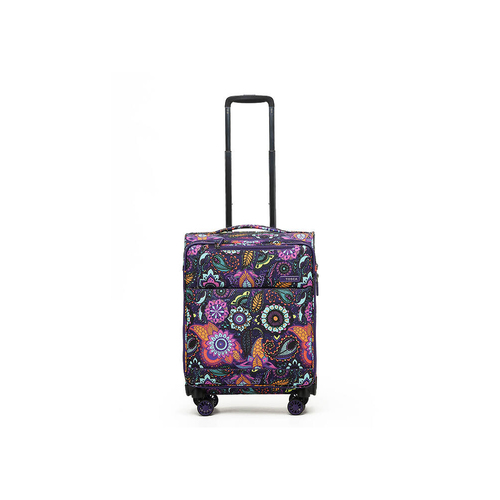 Tosca So-Lite 54cm/48L Suitcase Luggage Trolley - Paisley