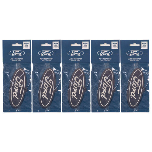 5PK The Stubby Club Ford Logo Crisp Scent Car Air Freshener