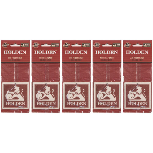 5PK The Stubby Club Cologne Scent Car Air Freshener - Holden Heritage Square