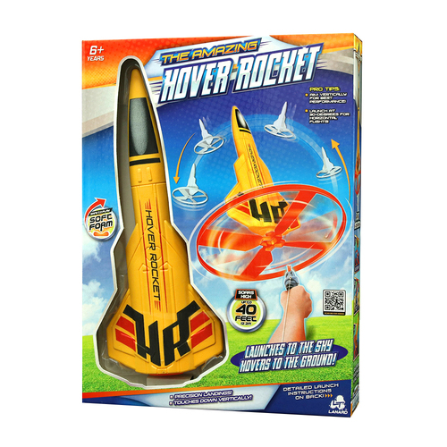 Stunt Flyer Ripcord Hover Rocket Kids Outdoor Toy 6y+