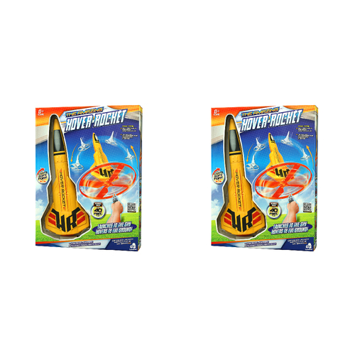 2PK Stunt Flyer Ripcord Hover Rocket Kids Outdoor Toy 6y+