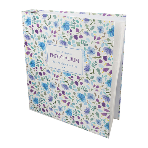 Unigift Large Photo Album With Case Floral 6x4 Inch 300 Pocket Home Decor 