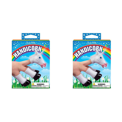 10pc Archie Mcphee Handicorn Finger Puppet Kids Toy