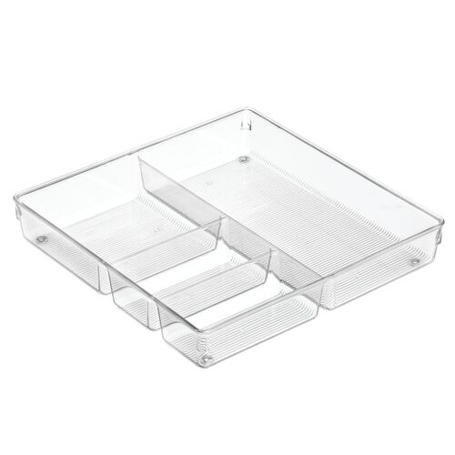 iDesign Linus 30.5x5.3cm Grand Drawer Organizer - Clear