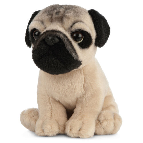 Living Nature Pug Puppy 16cm