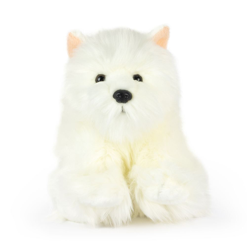 Living Nature 21cm West Highland Terrier Kids Soft Toy White 0+