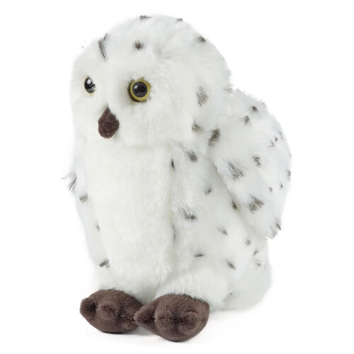 Living Nature Snowy Owl Medium 18cm