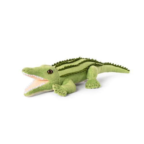 Living Nature 32cm Crocodile Small Stuffed Animal Plush Kids Toy Green