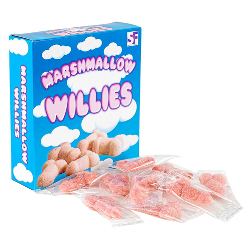 Marshmallow W*Ilies 140g Adults Bucks/Hens Novelty Party Gift 18+