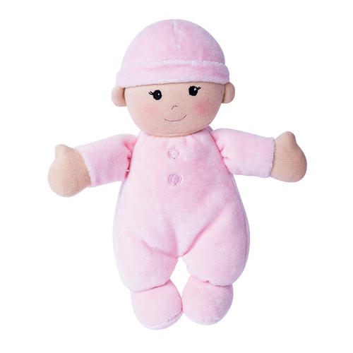 Apple Park Organic Cotton 24cm First Baby Doll Pink Infant/Toddler Toy 0m+