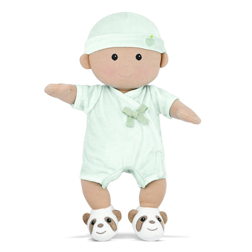 Apple Park Organic Cotton 31cm Baby Doll Mint Infant/Toddler Toy 0m+