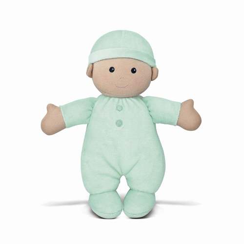 Apple Park Organic Cotton 24cm First Baby Doll Mint Infant/Toddler Toy 0m+