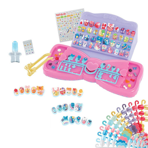 Aquabeads Design 'n' Display Nail Studio Kids/Childrens Toy 4+