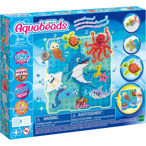 Aquabeads Ocean Splash Scene Kids/Childrens Toy 3+