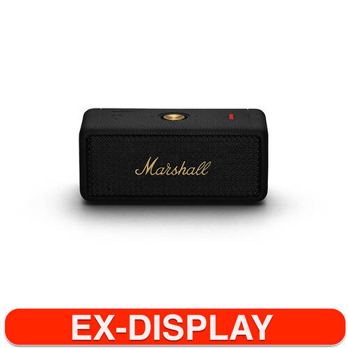 Marshall Emberton II Bluetooth 5.1 Portable Wireless Speaker Black & Brass