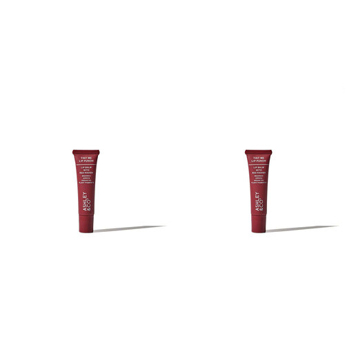 2PK Ashley & Co Tint Me 15ml Tinted Lipbalm For Parched/Chapped Lips Red Radish