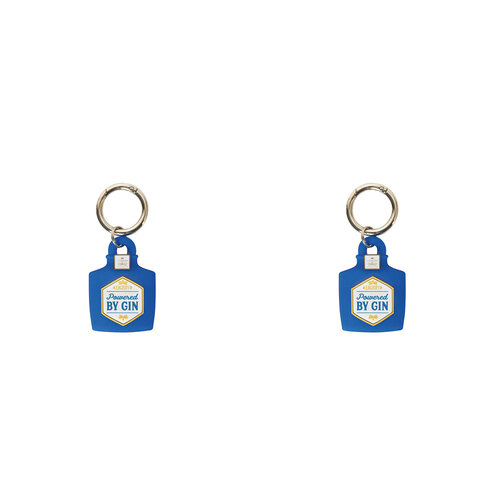 2PK Legami Holder Key Ring/Tracker Case Accessory For AirTag - Gin