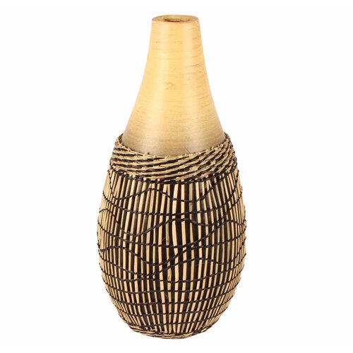 Maine & Crawford Abui 40cm Flower Vase Decor - Natural