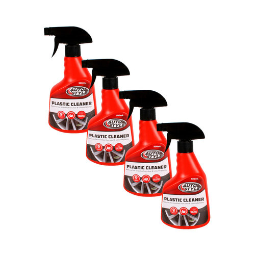 4PK Auto Style Car Quick Wax Spray Auto Protective Cleaner/Wiper 500Ml 11x22cm