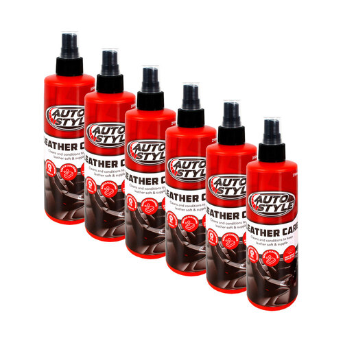 6PK Auto Style Car Leather Polish Care 250Ml 34.5x22.5x21cm