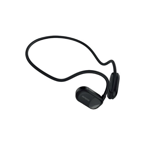 AIWA Open-Ear Sports Bluetooth Earbuds w/Mic Black