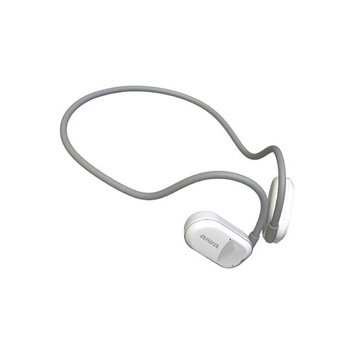 AIWA Open-Ear Sports Bluetooth Earbuds w/Mic White