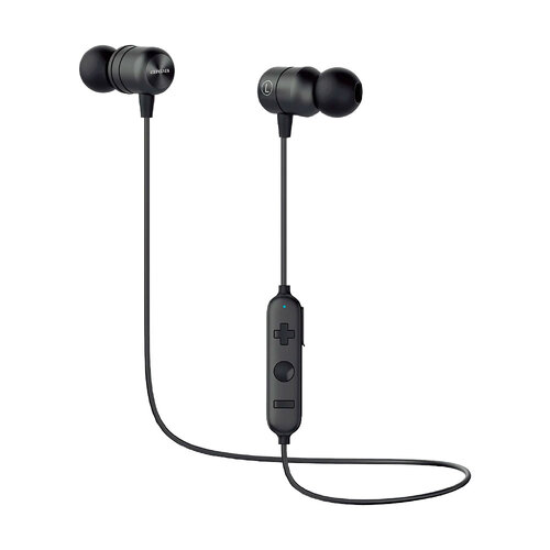 AIWA In-Ear Gel Wireless Bluetooth Sports Earbuds Black