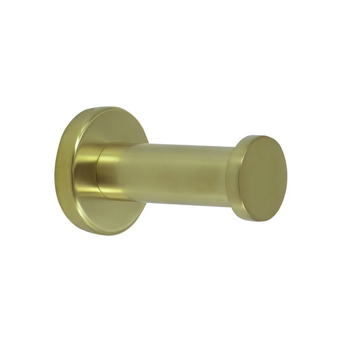 Arcisan AX08.BB Axus Robe Hook with Brushed Brass PVD Finish