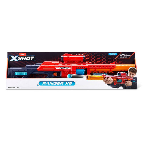 Zuru XSHOT Excel Ranger X8 w/ 24 Darts Kids/Childrens Toy 8+