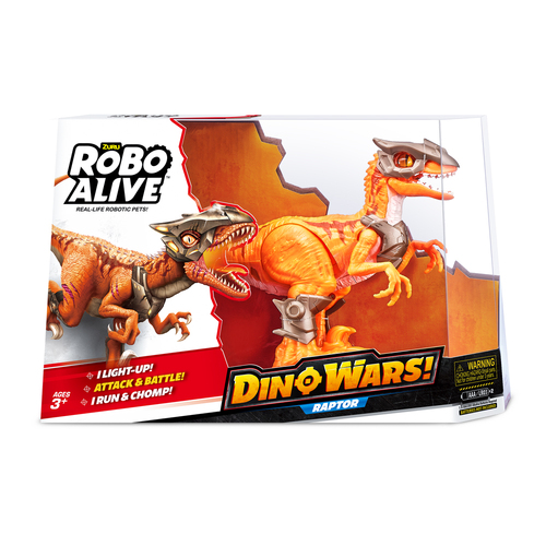 Zuru Robo Alive Dino Wars Raptor Kids/Children Toy 5+