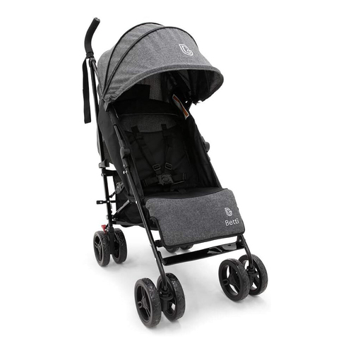 Betti Baby/Infant Lightweight Folding Stroller/Pram Gran - Charcoal Grey