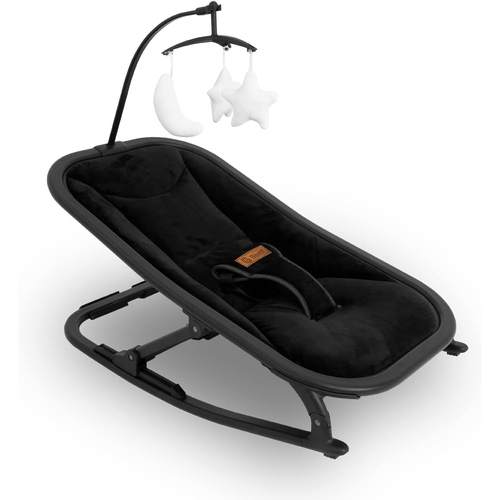 Betti Baby/Infant Deluxe Fabric Yia Yia Bouncer/Rocker - Black