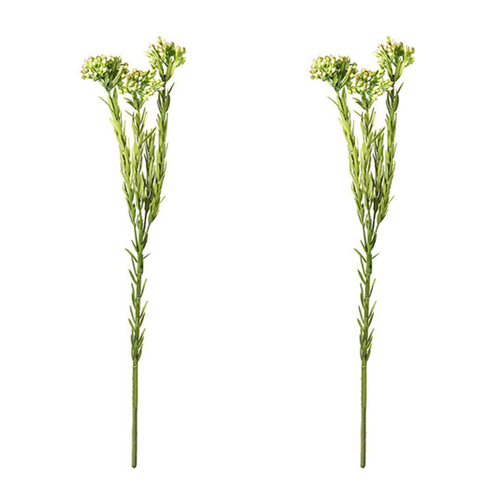 2PK Belle Berries Spray Plastic 56cm Artificial/Fake Faux Plant - Green