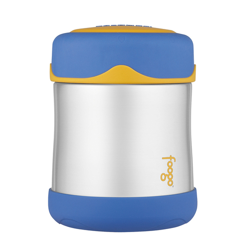 Foogo Stainless Steel Vacuum Insulated Food Jar Blue 290ml