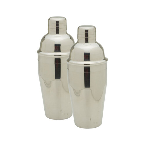 2PK Barpro Stainless Steel Bar/Cocktail Shaker 550ml