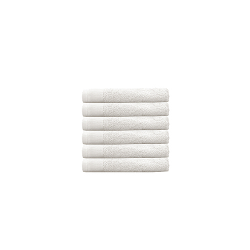 Bambury Ultra soft Elvire Face Washer Ivory 142 x 76cm Cotton Woven