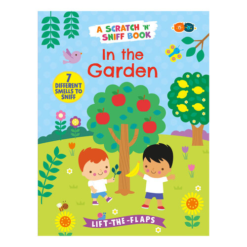 Buddy & Barney Scratch & Sniff Smell Book - In The Garden 1+