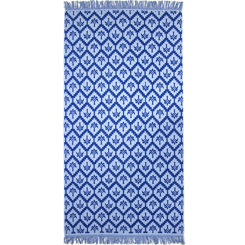 Bambury Ultra soft Durable Cocos Beach Towel Cobalt 95 x 175cm Cotton Woven